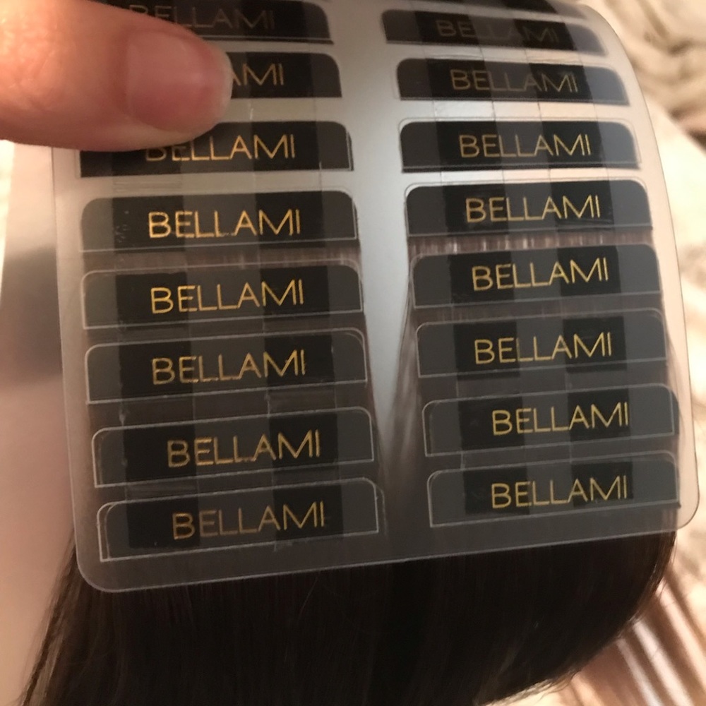 Bellami 18” Tape In Hair Extensions - Picture 3 of 5
